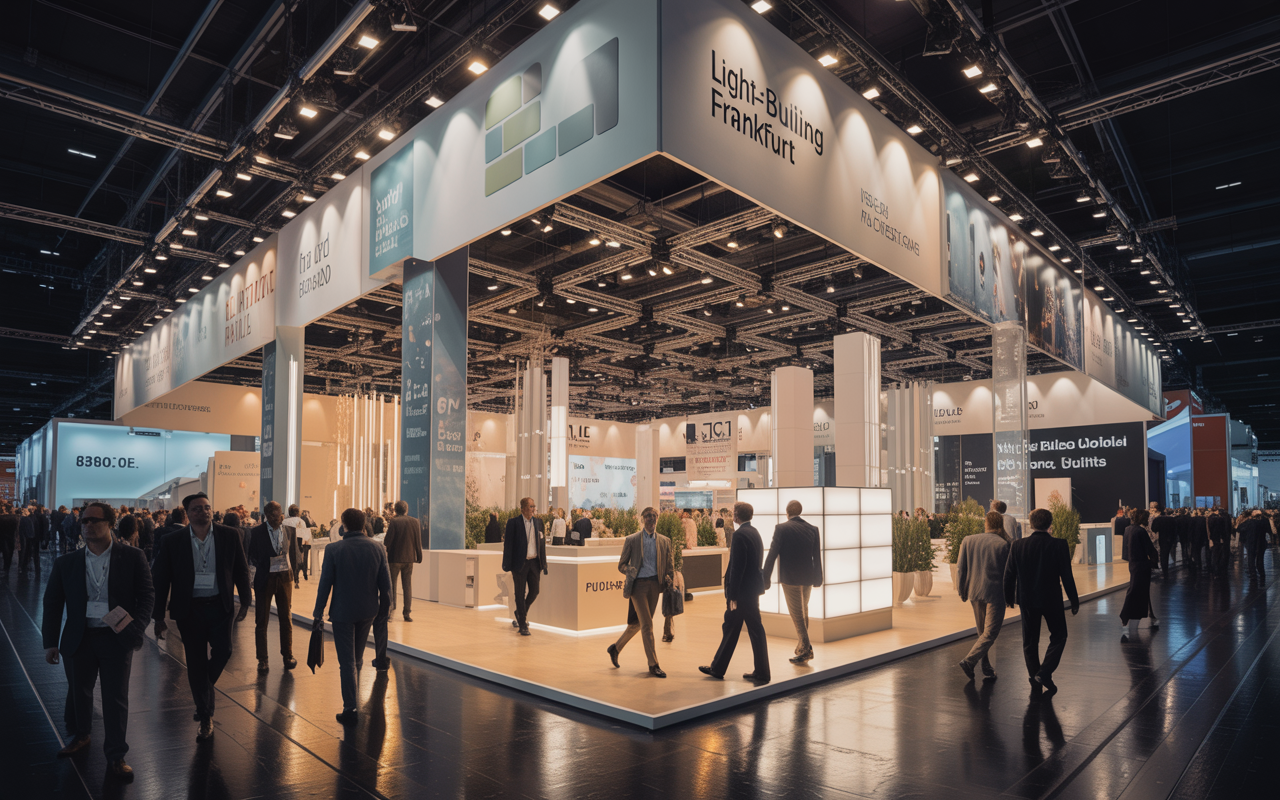 Premium exhibition stand at Light+Building Frankfurt