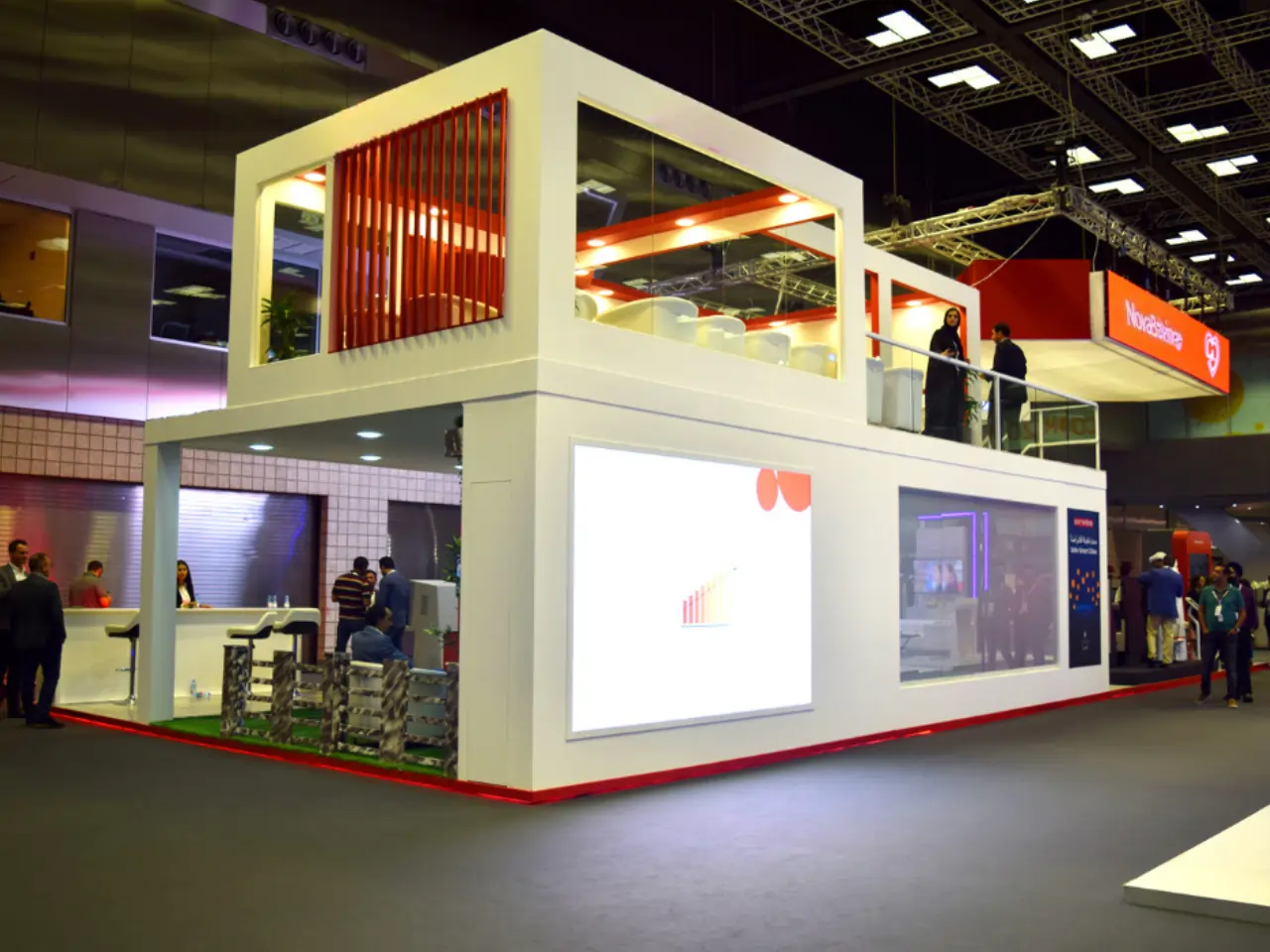 Salone del Mobile exhibition stand